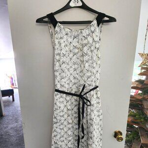 Faith Passion White/Black Sundress